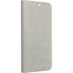 Pouzdro LUNA Book Gold HUAWEI P20 Lite stříbrné – Zboží Živě
