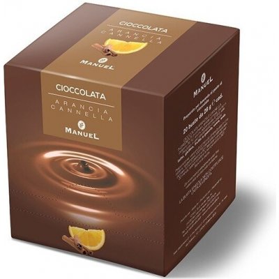 Manuel Caffè Nápojová čokoláda skořice pomeranč 20×25 g – Zboží Dáma