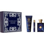 Versace Pour Homme Dylan Blue EDT 100 ml + EDT 10 ml + sprchový gel 150 ml dárková sada – Hledejceny.cz