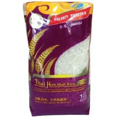 Golden Phoenix Jasmínová rýže Hom Mali z Thajska 1 kg – Sleviste.cz