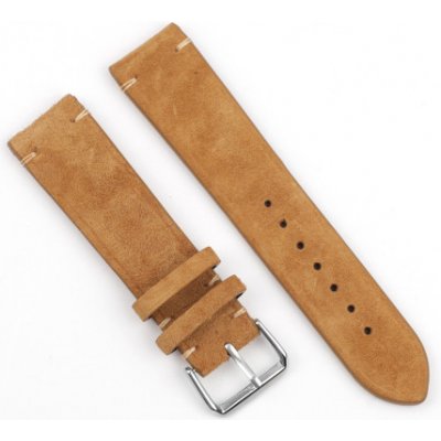 BStrap Suede Leather řemínek na Xiaomi Amazfit Bip, brown SSG020C0205 – Sleviste.cz