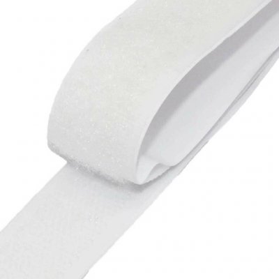 Pásek na suchý zip s lepidlem Bílý délka 50 cm, šířka 100 mm – Hledejceny.cz