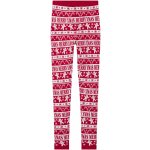 Pepperts dívčí bezešvé pletené legíny červená – Zboží Dáma