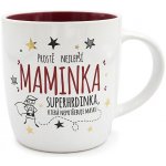 Nekupto Dárkový hrnek Nejlepší maminka superhrdinka 300 ml – Sleviste.cz
