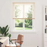 VENKOVNÍ ŽALUZIE SVĚTLE HNĚDÁ SE VZOREM 150X100CM PVC – Hledejceny.cz
