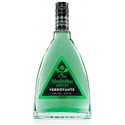 Metelka Absinthe Verdoyante 60% 0,5 l (holá láhev) – Zboží Dáma