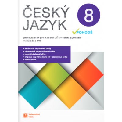 Český jazyk v pohodě 8 – pracovní sešit – Zboží Mobilmania