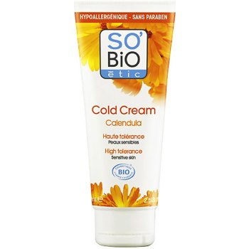 So´Bio Bio Cold Cream pro citlivou pleť calendula 75 ml