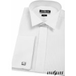 Avantgard pánská košile propínací léga s knoflíčky dvojité manžety 675 1 bílá – Sleviste.cz