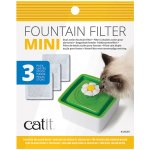 Filtrační náplň do fontány pro kočky mini Catit Senses 2.0 Flower 3 ks – Sleviste.cz