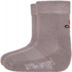 Little Angel Ponožky froté Outlast Tm. šedá – Zboží Dáma