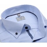 Marvelis Comfort Fit košile se modrým mini kárem a vnitřní manžetou – Hledejceny.cz