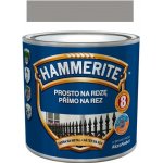 Akzo Nobel Hammerite přímo na rez, 0,70l, hladký světle šedý – Hledejceny.cz