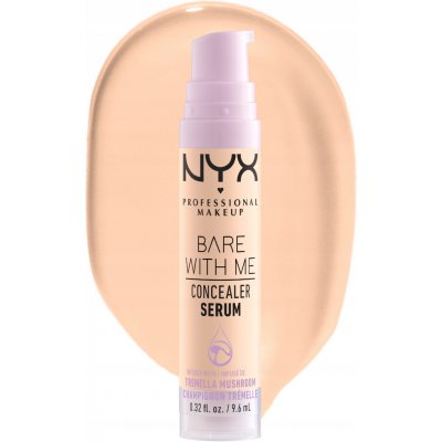 NYX Professional Makeup Bare With Me Serum And Concealer Korektor 01 Fair 9,6 ml – Zboží Mobilmania