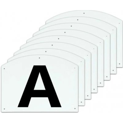 Drezurní značky ABCEFHKM 30 x 20 cm – Hledejceny.cz