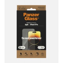 PanzerGlass ochranné sklo pro Apple iPhone 14 Pro s instalačním rámečkem 2784