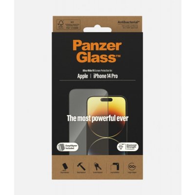 PanzerGlass ochranné sklo pro Apple iPhone 14 Pro s instalačním rámečkem 2784 – Zbozi.Blesk.cz