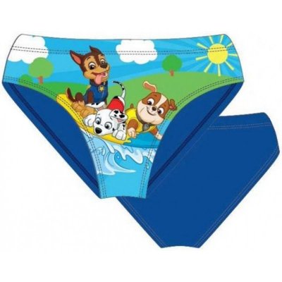 Setino · Dětské chlapecké slipové plavky Tlapková Patrola Paw Patrol motiv na surfu Modrá – Zboží Mobilmania