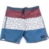 Koupací šortky, boardshorts Santa Cruz Swindler Boardie Petrol Stripe