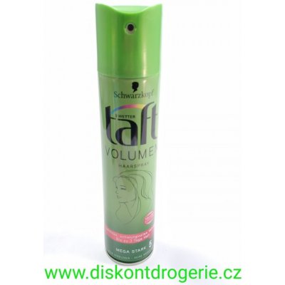 Taft Volume colagen Mega strong 5 lak na vlasy 250 ml – Hledejceny.cz