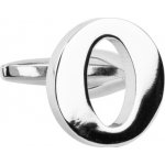 Bubibubi manžetový knoflíček stříbrné písmeno O – Sleviste.cz