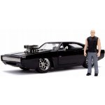 JADA auto Fast & Furious 1327 Dodge Charger tlakově litý černý 1:24 – Hledejceny.cz