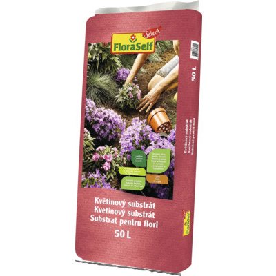FloraSelf Select Květinový substrát 50 l – Hledejceny.cz
