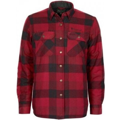Pinewood Canada Classic 2.0 dámská košile Red/Black – Zboží Dáma