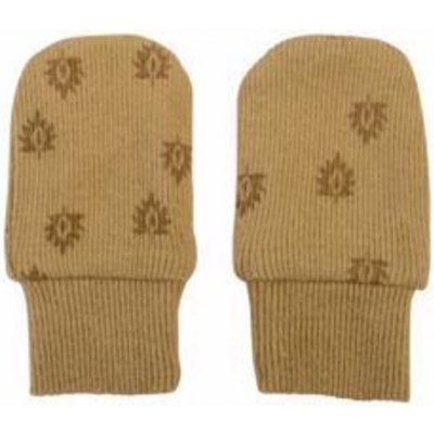 Lodger rukavice Mittens Print Rib Dark Honey – Zbozi.Blesk.cz