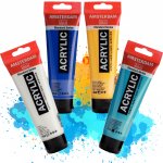 Amsterdam Standard akrylová barva 120 ml Barvy Pentart: 105 Titanium White – Zboží Dáma