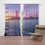 Sablio Závěs Golden Gate 5: 2ks 140x250cm – Hledejceny.cz