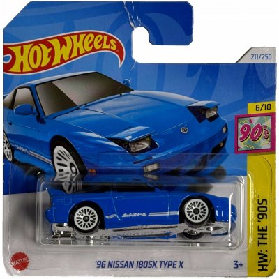 Mattel Hot Wheels 90s Street Scene 96 Nissan 180SX Type X – Hledejceny.cz