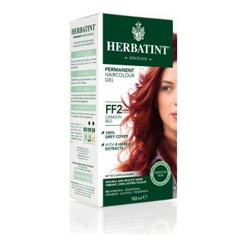 Herbatint permanentní barva na vlasy karmínová červená FF2 150 ml od 330 Kč  - Heureka.cz