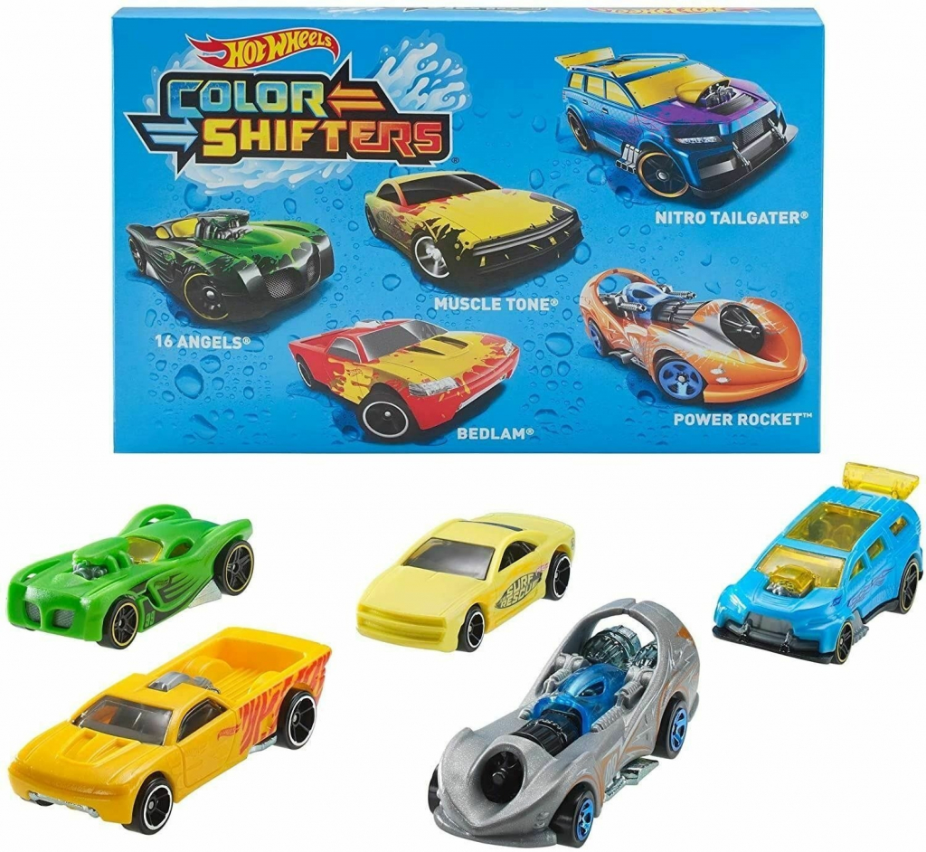 Mattel Hot Weels Auto 5Ks Angličák Color Shifters