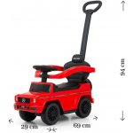 Milly Mally s vodící tyčí Mercedes-Benz G350d červené – Hledejceny.cz
