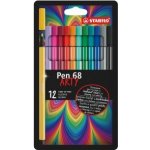 Stabilo pen 68 Brush Arty 12 ks 568/12-21-20 – Hledejceny.cz