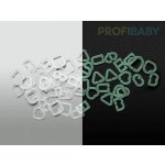 ProfiBaby Céčka různé tvary svítící 150 ks – Zboží Mobilmania