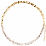 Franco Bene Crystal náhrdelník pozlacený 922 – Zboží Dáma