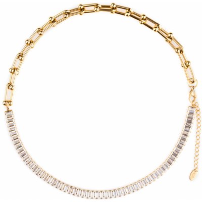 Franco Bene Crystal náhrdelník pozlacený 922 – Zboží Dáma