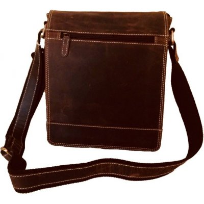 Casablanca kožená pánská taška přes rameno hnědá 803 – Zboží Dáma