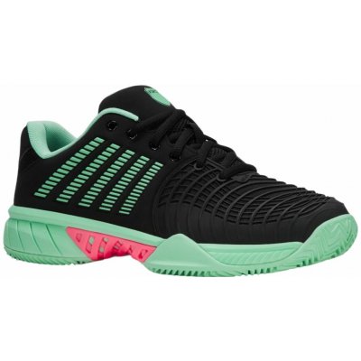 K-Swiss Express Light 3 Clay black/neon mint/neon pastel pink Černý – Zboží Dáma