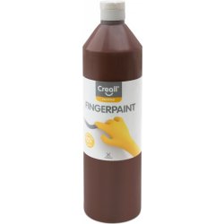 Creall prstová barva Happy Ingredients 750 ml hnědá