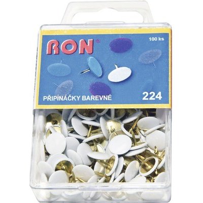 Připínáčky Herlitz bílé, 200ks – Zboží Dáma