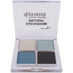 Benecos Quattro paletka očních stínů true blue 8 g – Hledejceny.cz
