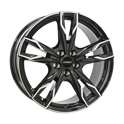 IT WHEELS GINA 8.5x19 5x112 ET48 black polished – Hledejceny.cz