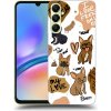 Pouzdro a kryt na mobilní telefon Samsung Picasee silikonové Samsung Galaxy A05s Frenchies čiré