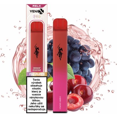 Venix Pro Cherry Grape 18 mg 700 potáhnutí – Sleviste.cz