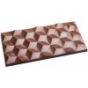 Pečicí forma Chocolate World Forma na čokoládu - 2x tabulka Facet 148x74 mm