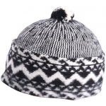 Adolf Nytra Vlněná čepice zmijovka černo bílá – Hledejceny.cz
