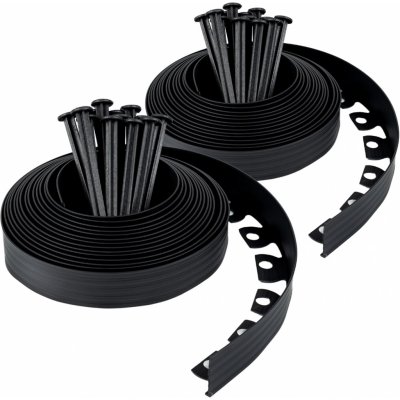 Unigardia Smart Neviditelný obrubník 5 cm x 20 m s 60 kolíky černá 1 ks – Sleviste.cz